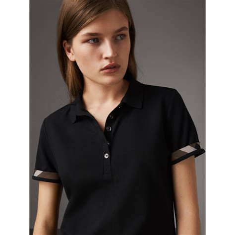 burberry black polo women|Burberry windbreaker women.